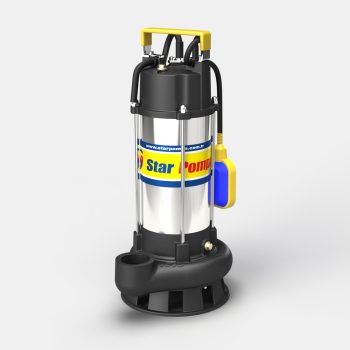 SPK 300 Parçalayıcı Bıçaklı Kendinden Flatörlü Foseptik Pompa 3 HP Trifaze