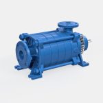 SPS-U 32 Yatay Milli Kademeli Pompalar Uçtan Emişli Pompa 1.5 HP Trifaze